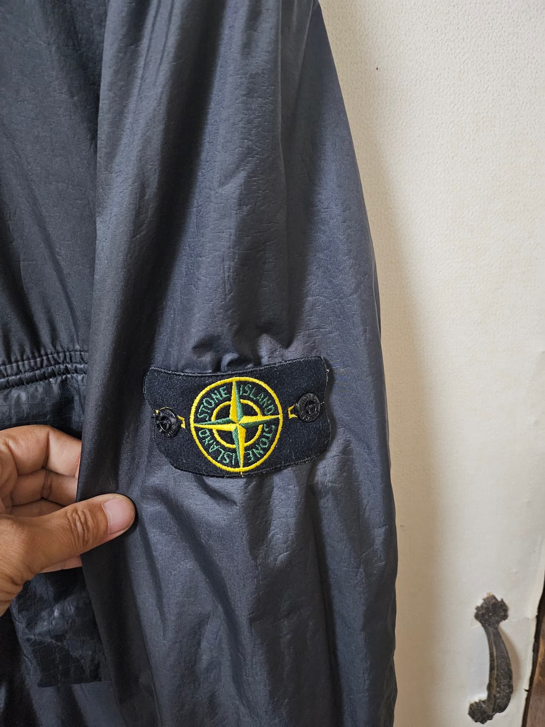 스톤아일랜드 라미 플록 나일론 오버 재킷 3xl 초경량  상품이미지6