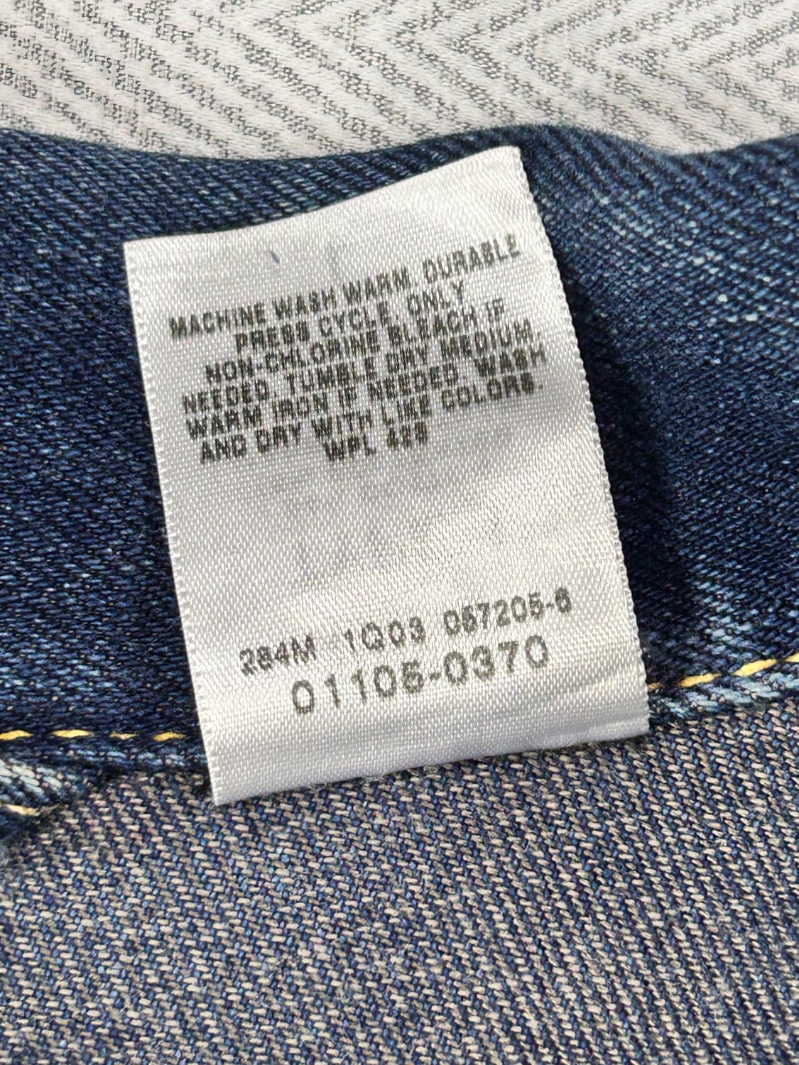 리바이스 아이코닉 타입원 데님 트러커 자켓 L 상품이미지8