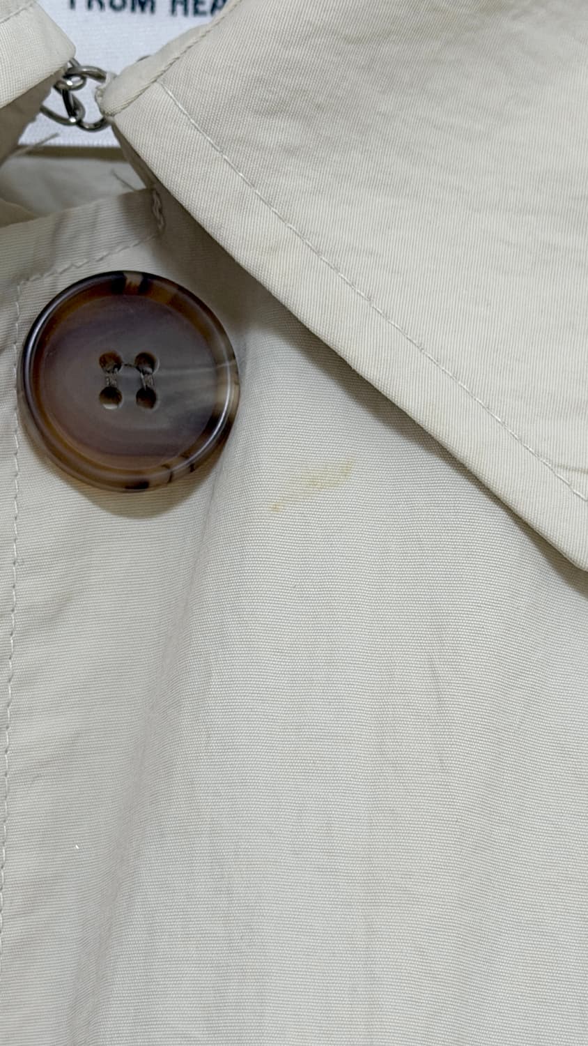 라이트베이지 트렌치 코트 상품이미지5