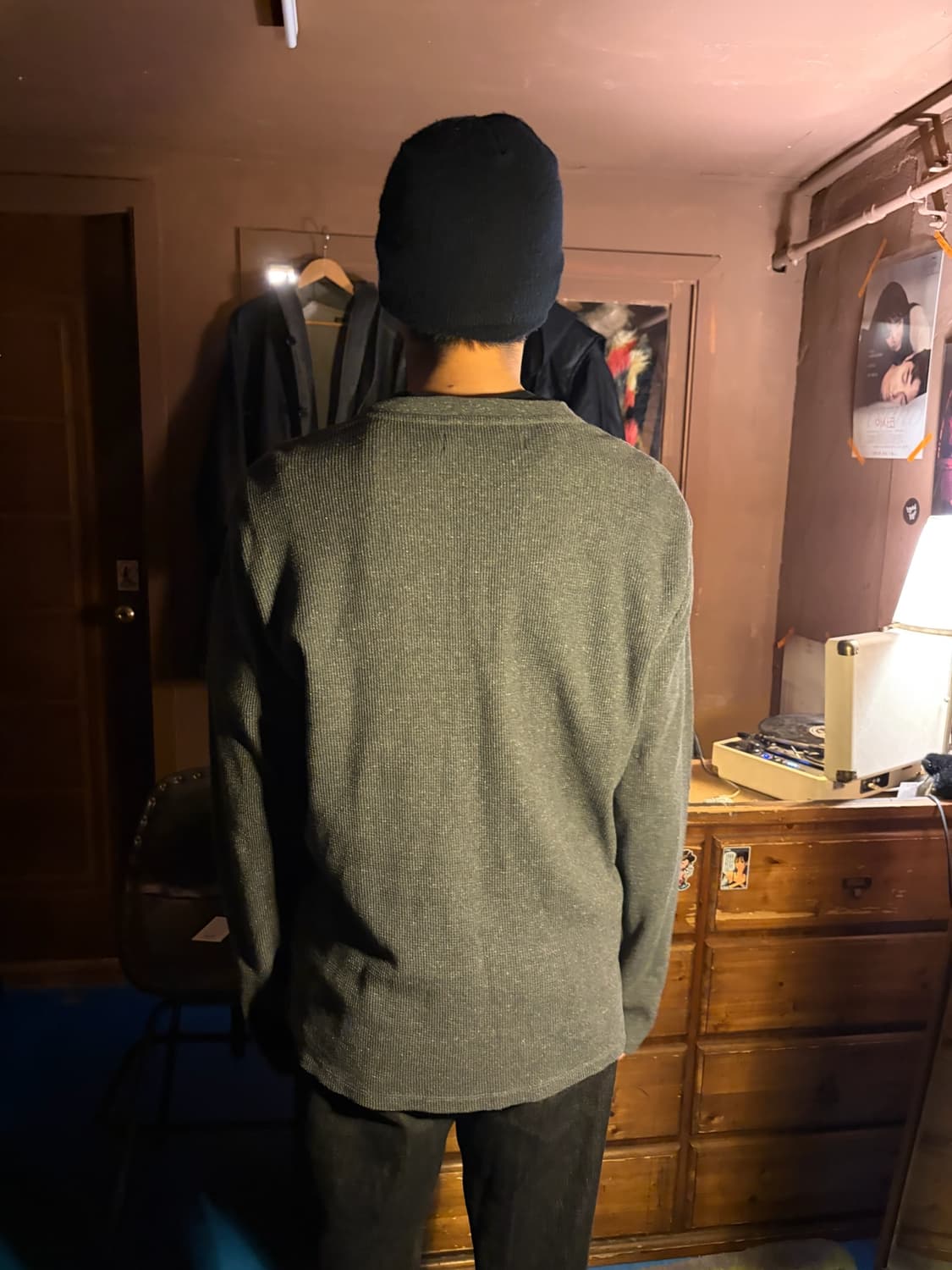 Calvin Klein waffle longsleeve shirt 상품이미지3