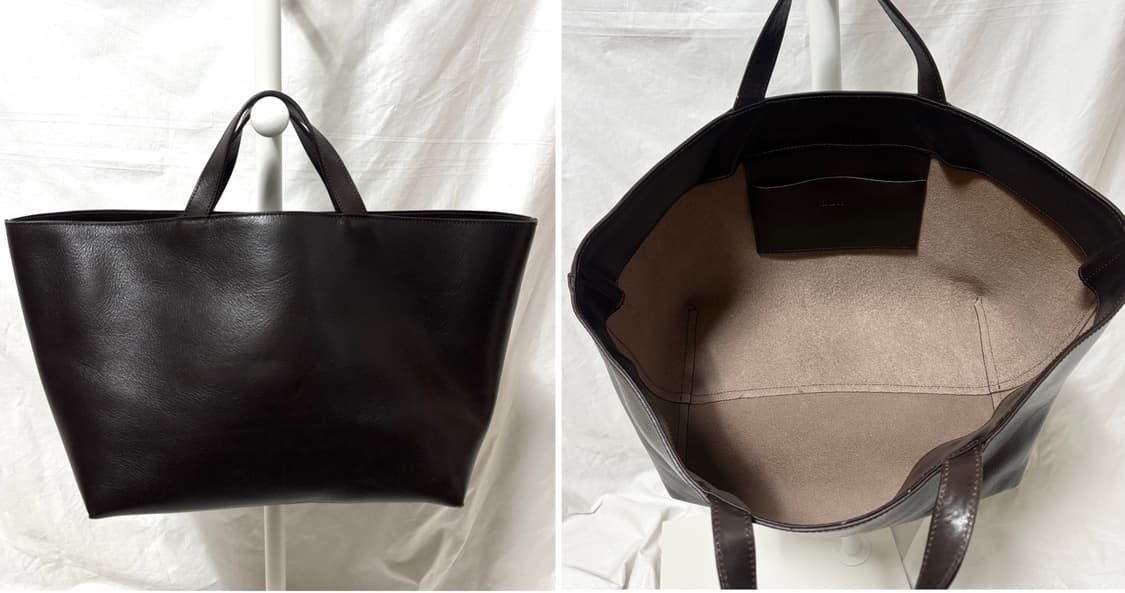 Autt 어트 Italy 통가죽 비건레더 빅토트 백 상품이미지4