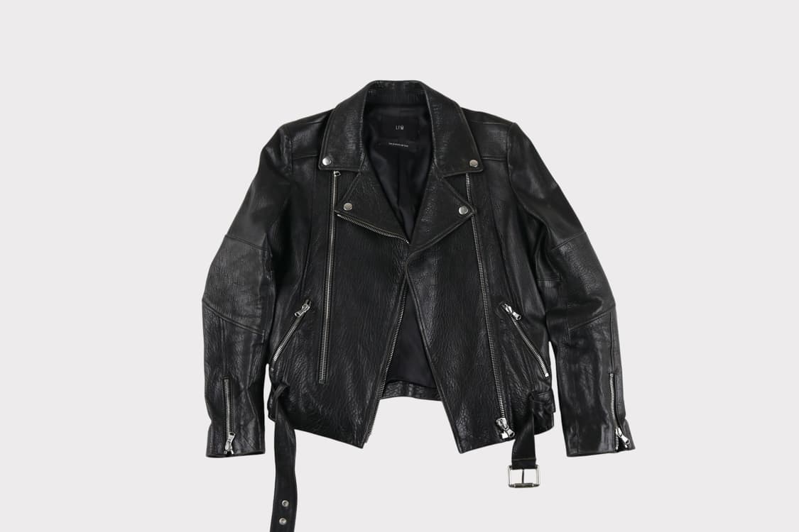 [여성 S] 빈티지 양가죽 라이더 자켓 상품이미지1