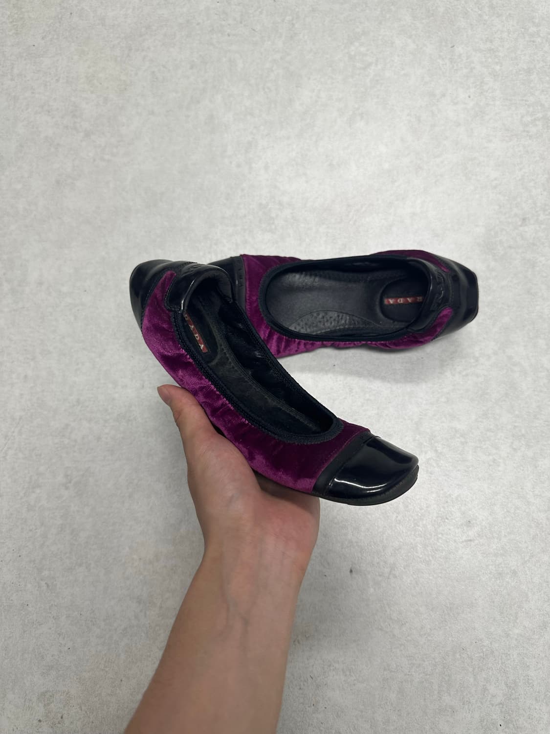 프라다 스포츠 발레 플랫슈즈 상품이미지1