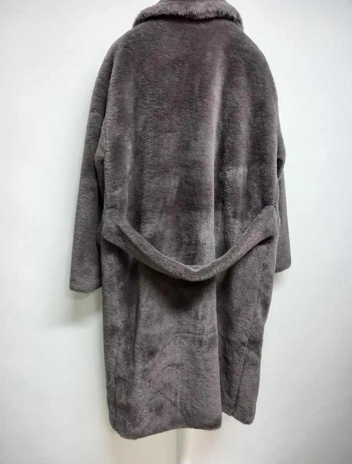 새 신드롬 페이크 밍크퍼 맥시 코트 F 상품이미지5