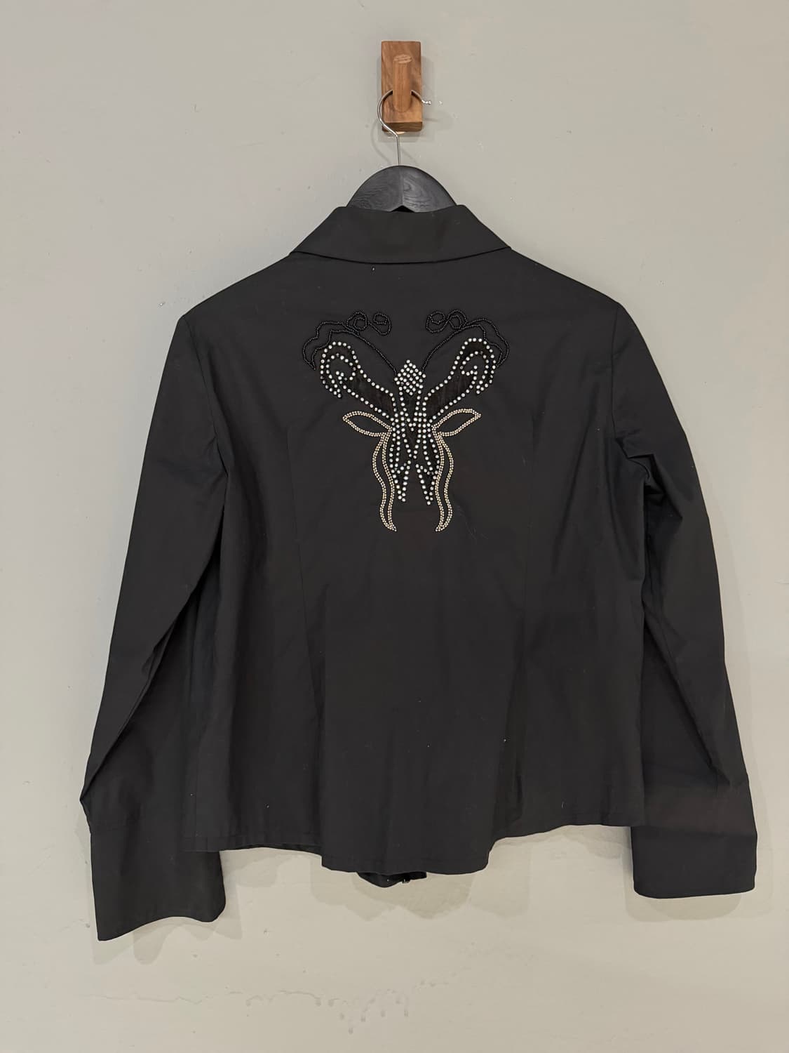 shirring detail cubic zipper jacket 상품이미지8