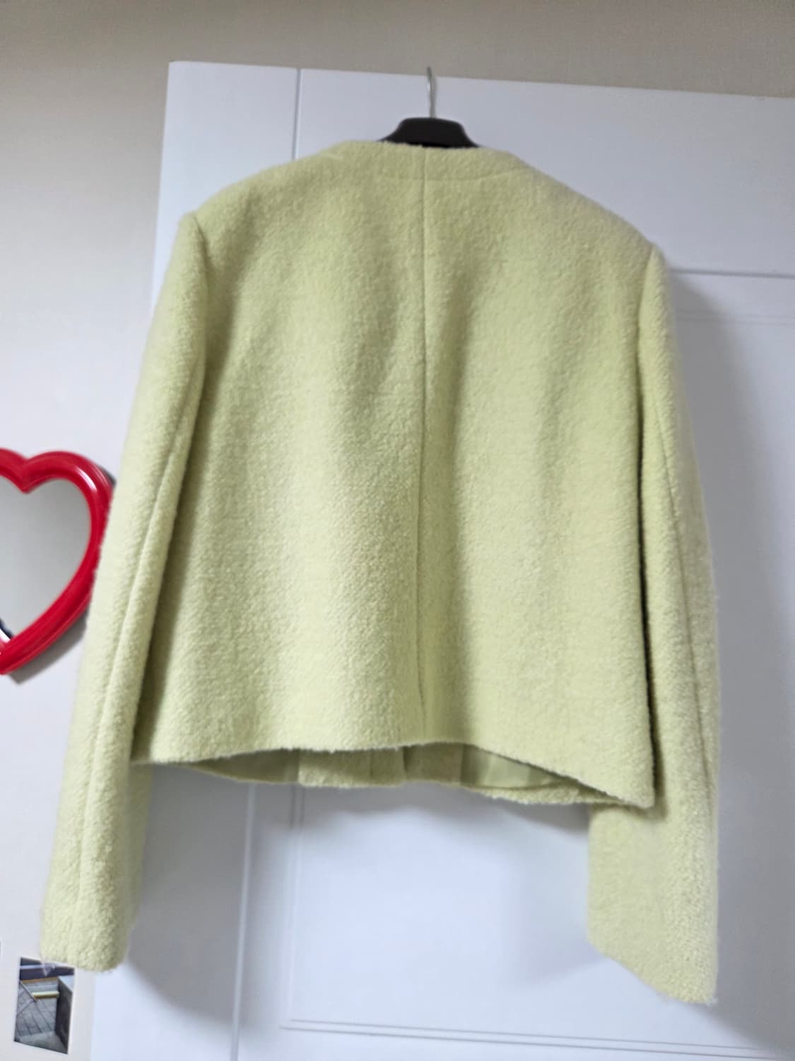 미쏘 노카라 트위드 자켓 상품이미지2