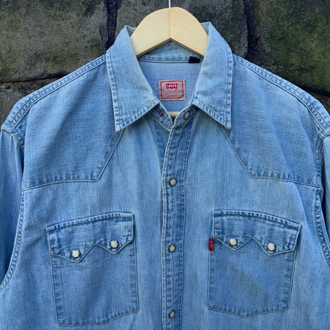 90s 리바이스 Levi’s 웨스턴 데님 셔츠 상품이미지2