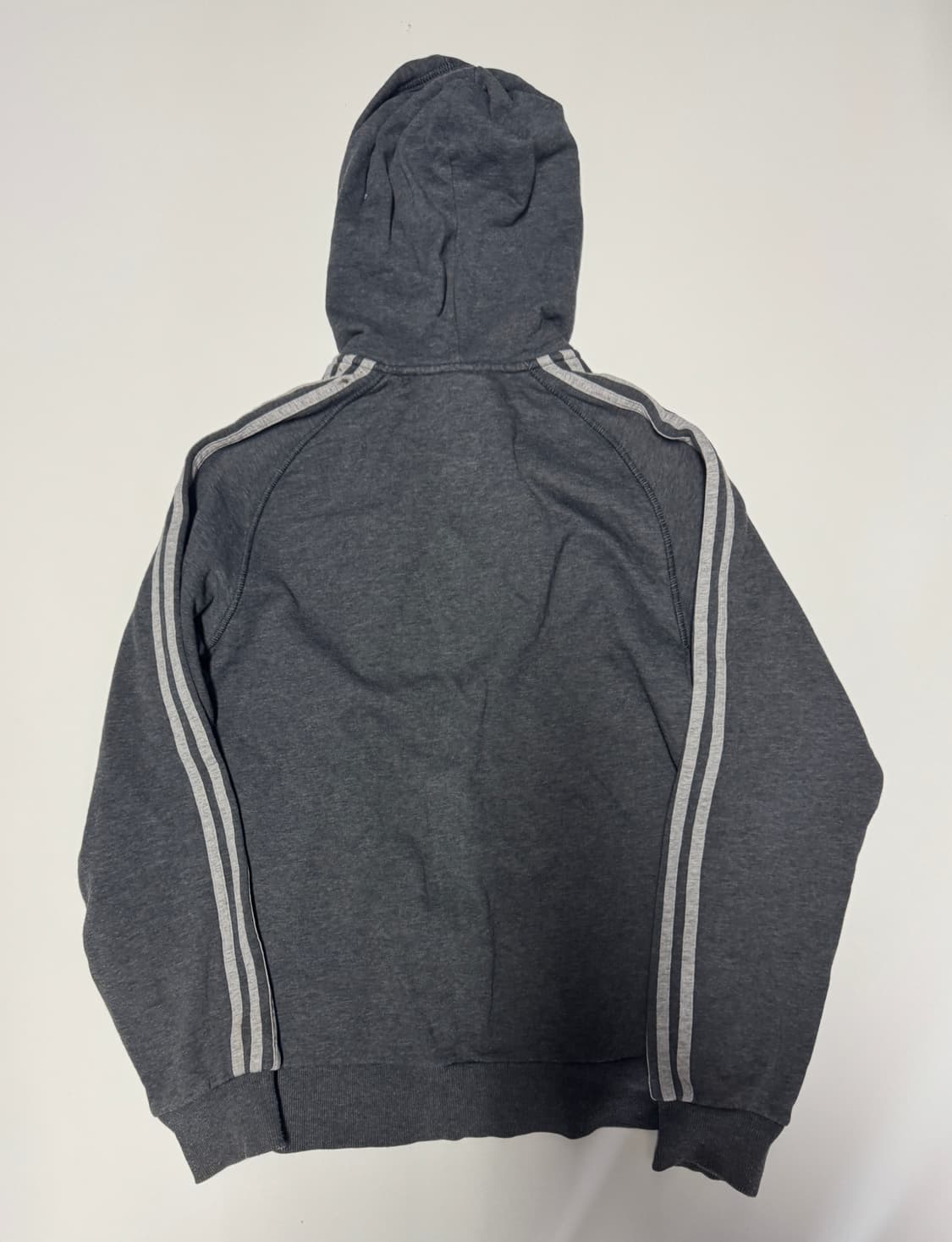 공용! 아디다스 에센셜 올드스쿨 삼선 트랙 후드집업 M 상품이미지2