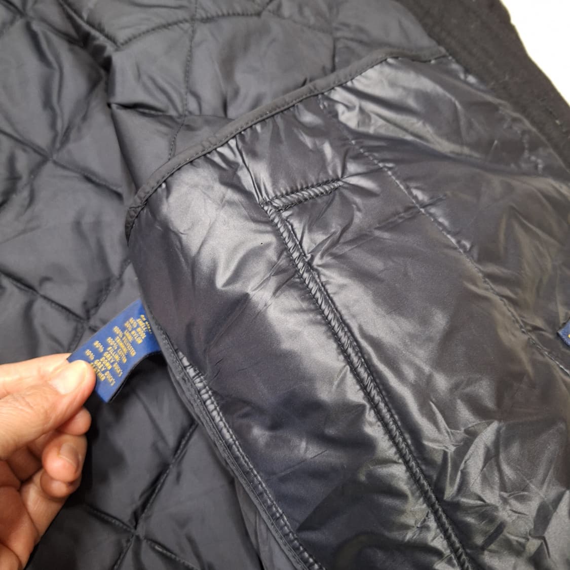 폴로랄프로렌  퀼트다운셔츠자껫S 상품이미지3