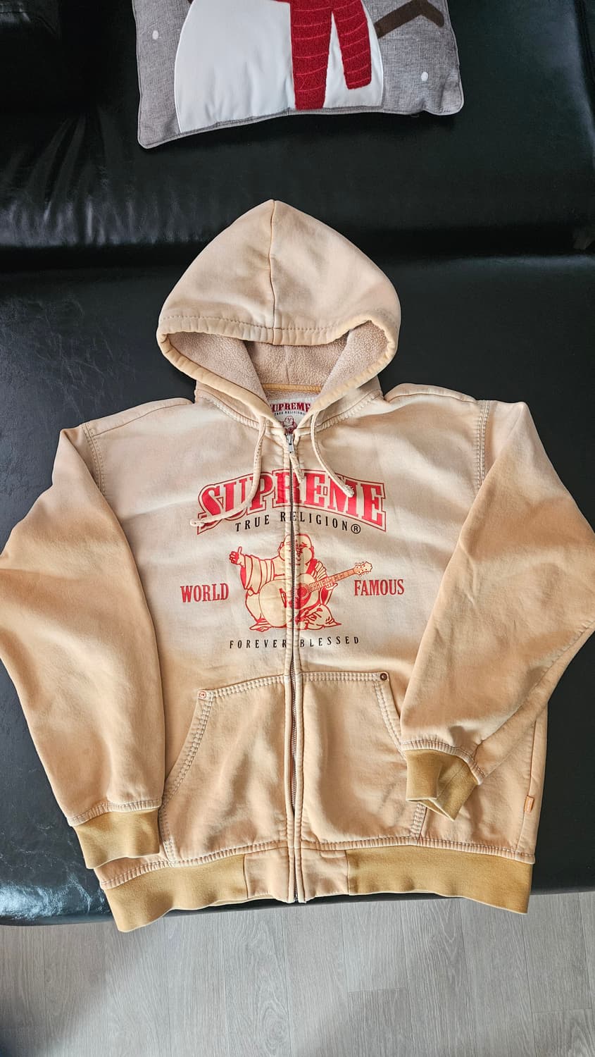 [XL]슈프림 x 트루릴리전 후드집업 상품이미지1