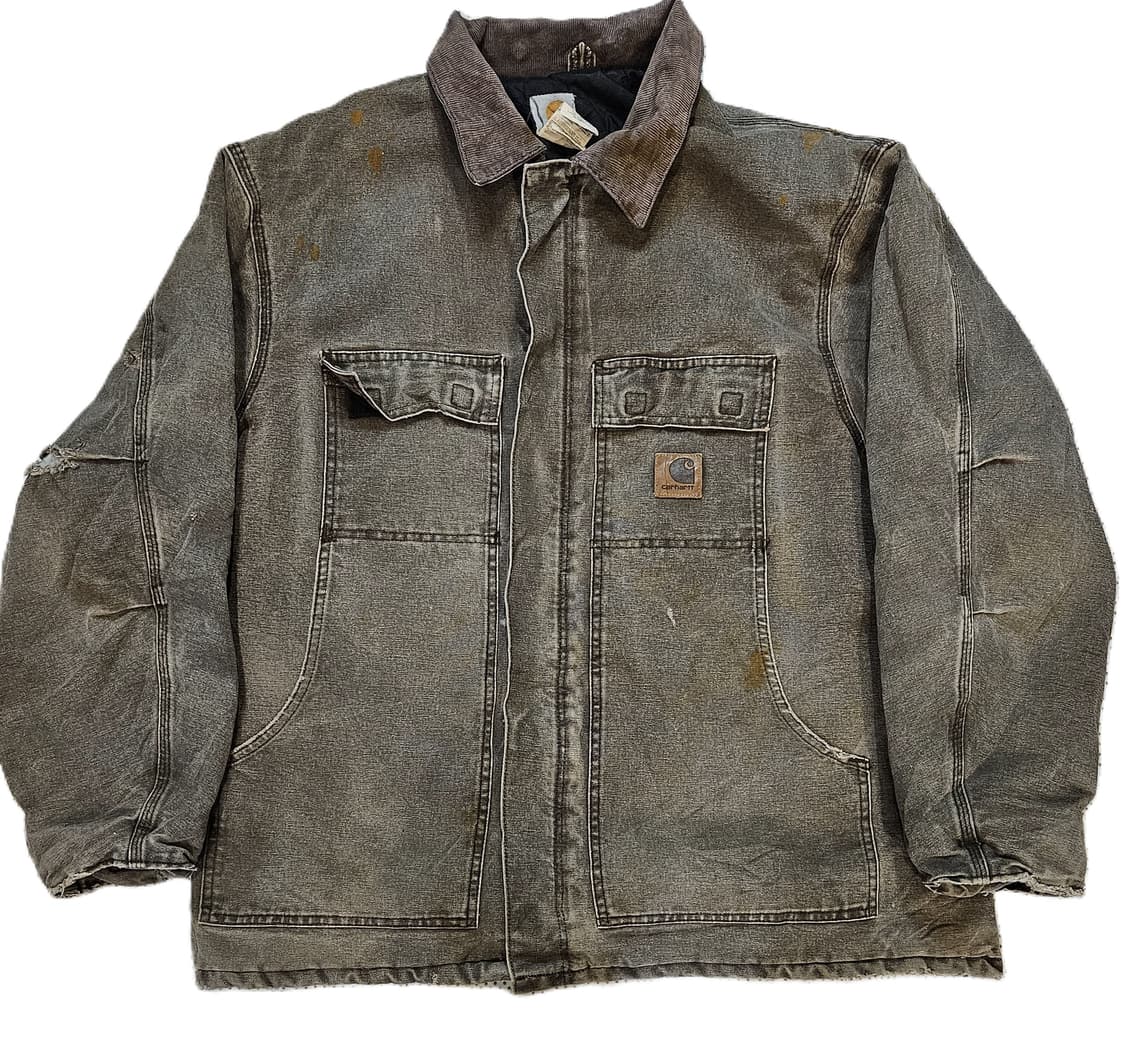 Carhartt 버팔로 코튼 덕 워크 자켓  Made in USA 상품이미지1