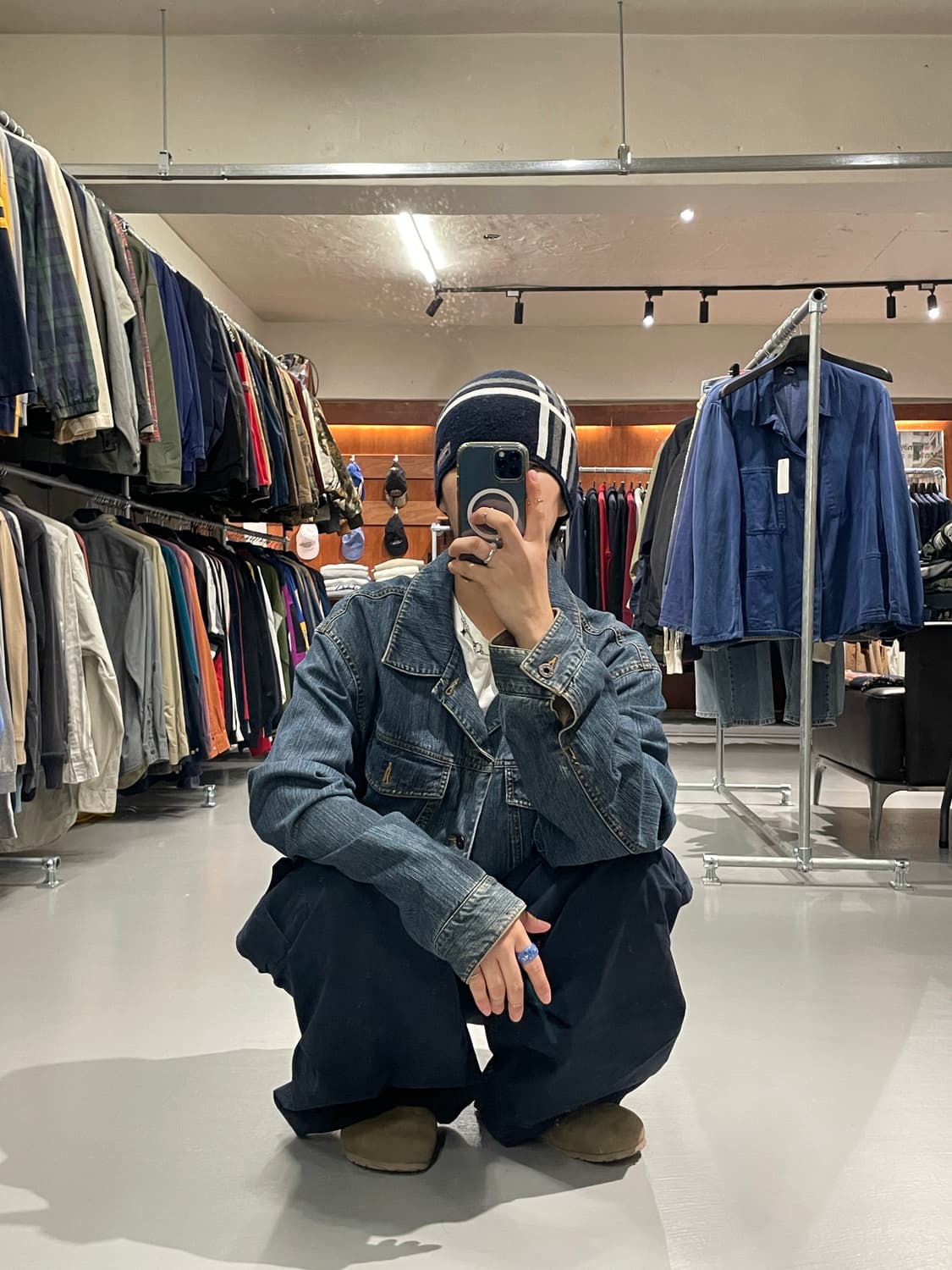 L.L bean 데님 자켓   상품이미지4