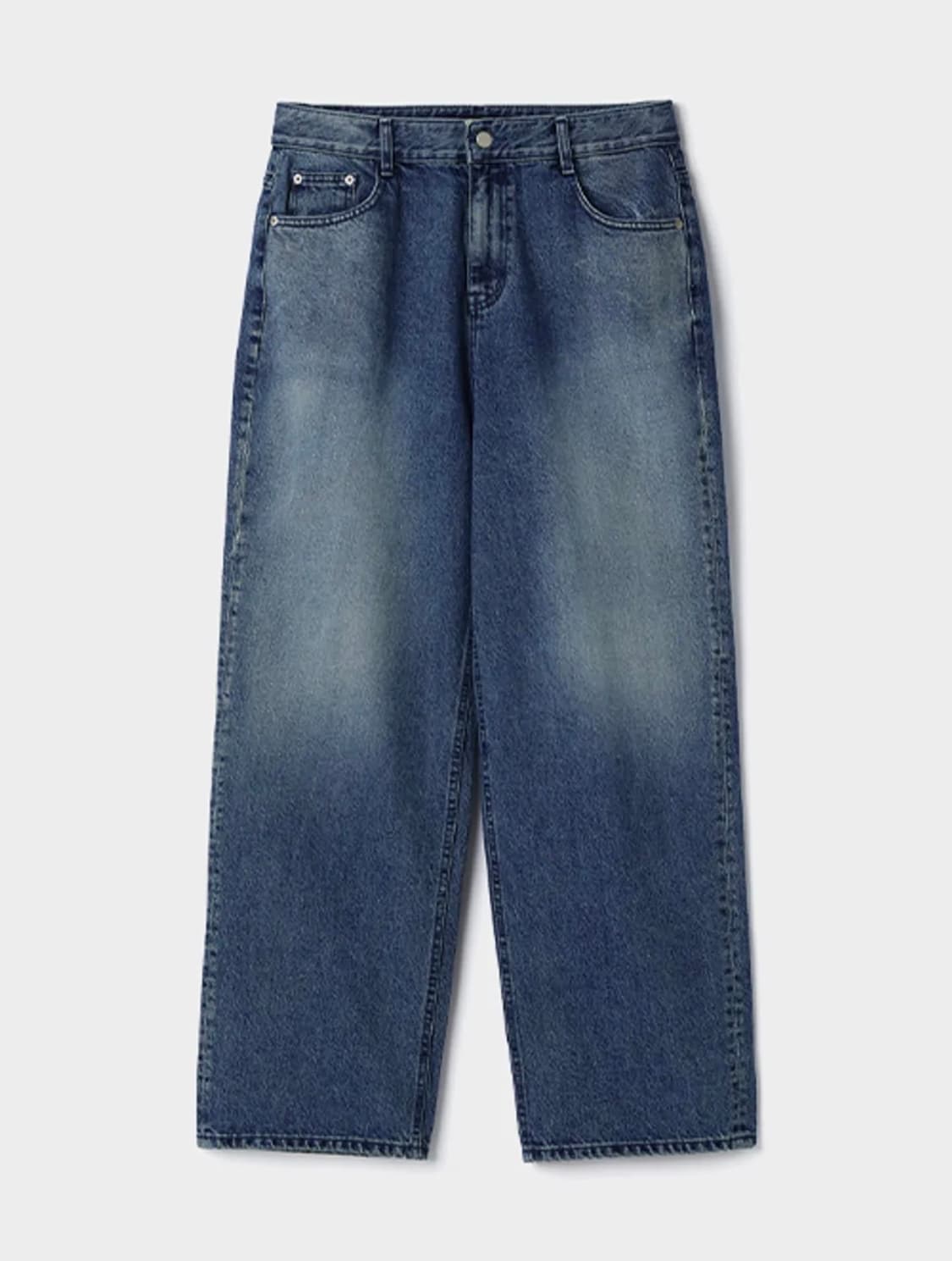 (2) 르마드 사이드 워싱 데님 팬츠 - 데님 상품이미지1