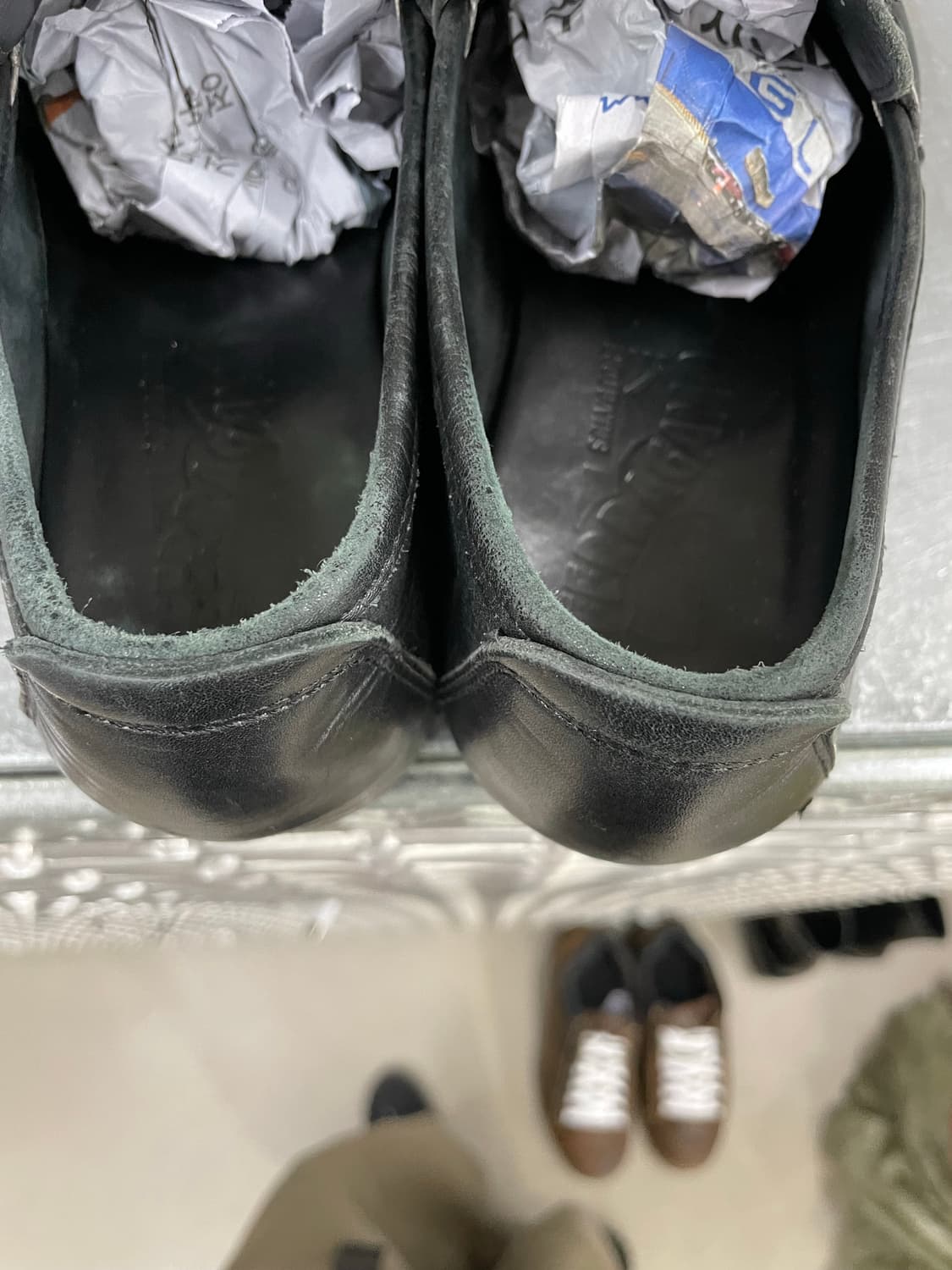 페레가모 간치니 레더 로퍼 7.5  상품이미지10