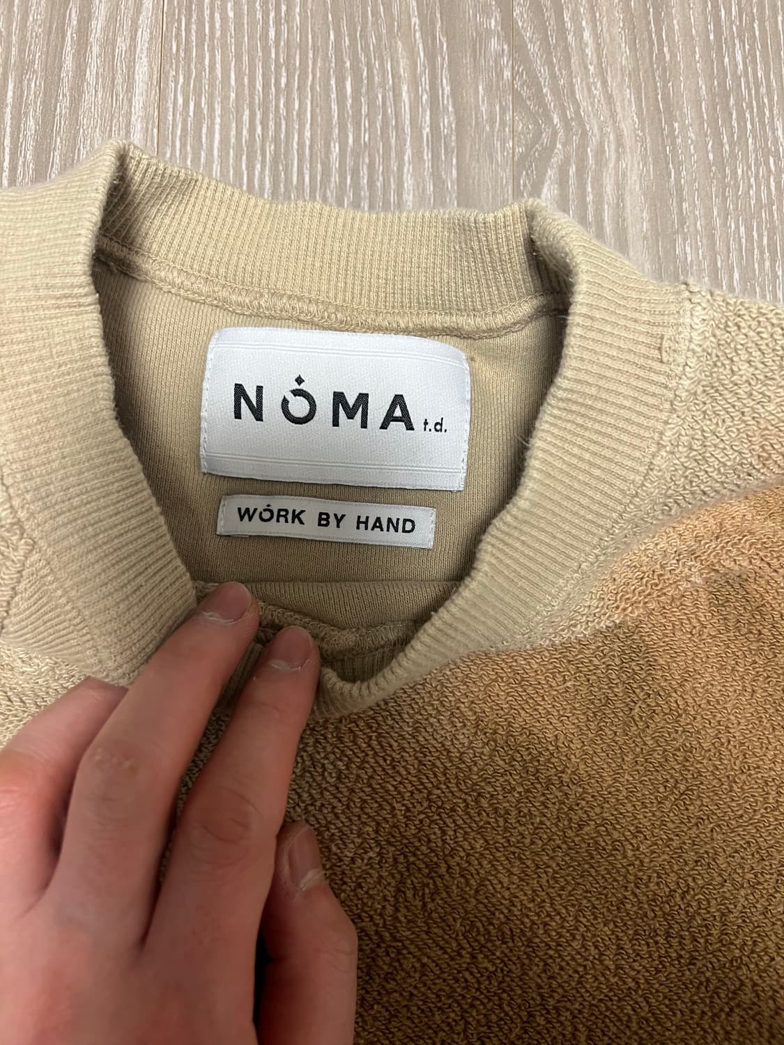 Noma td hand dye 스웻 셔츠 맨투맨 상품이미지2