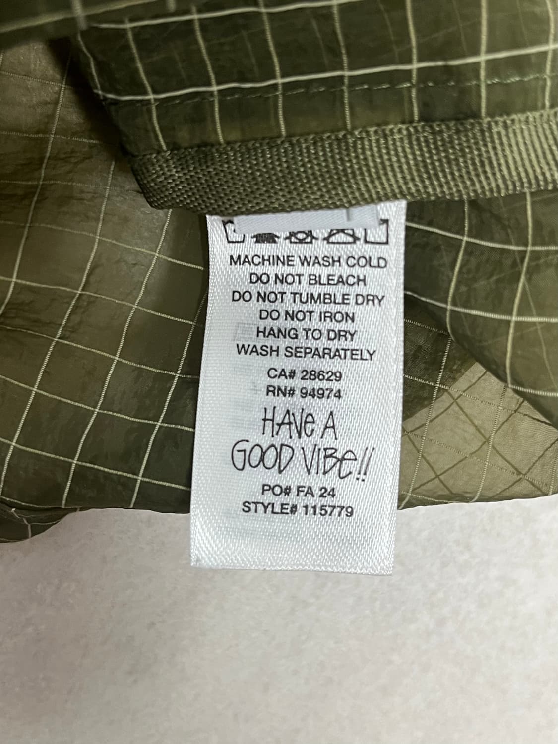 Stussy beach shell [XL] 스투시 비치 쉘 상품이미지3