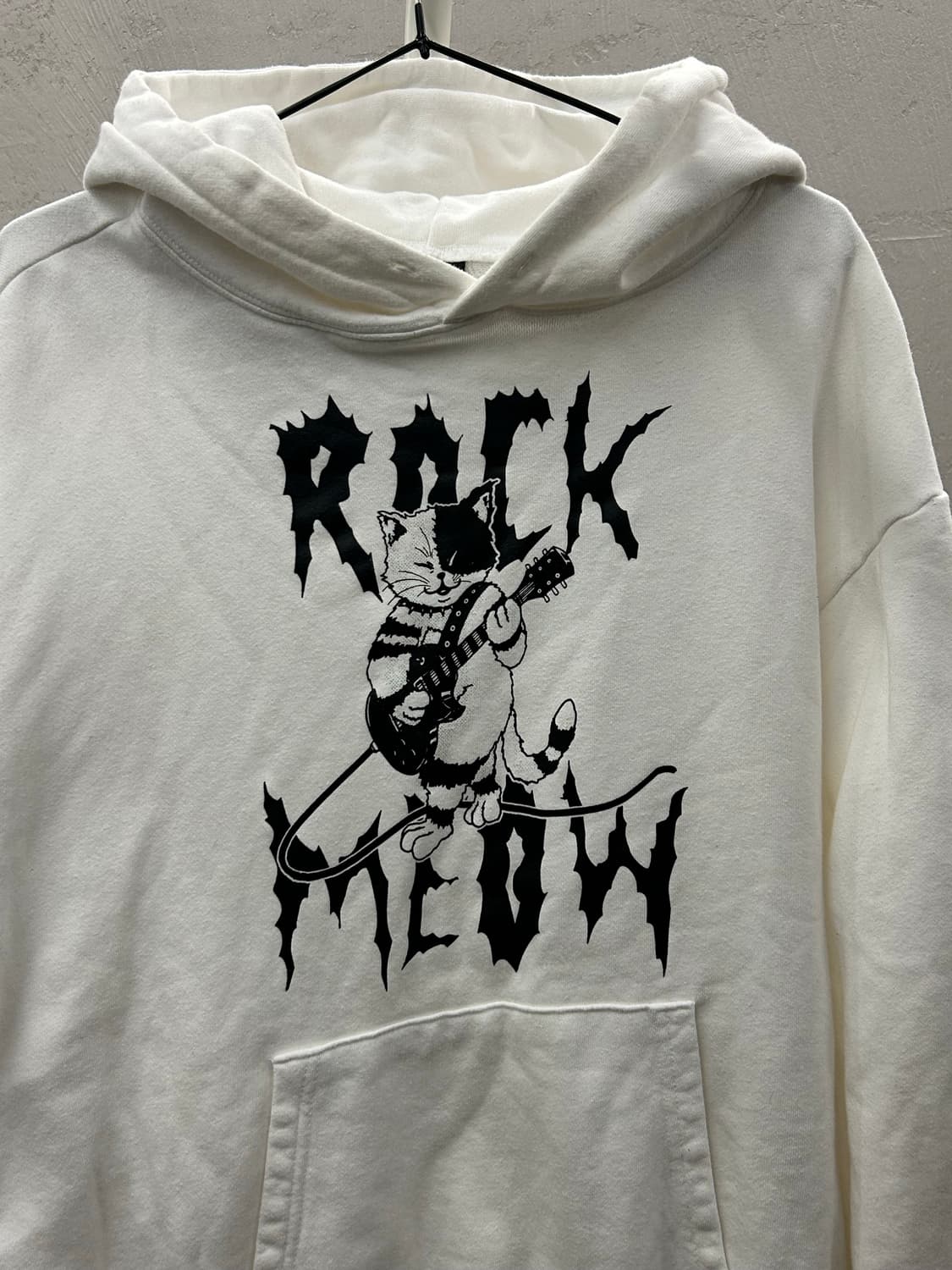 나이스고스트클럽 고양이 프린팅 후드티 상품이미지4