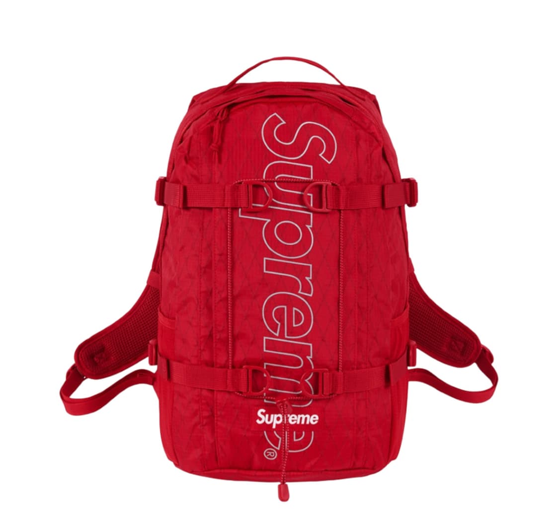 슈프림 백팩 레드 상품이미지1