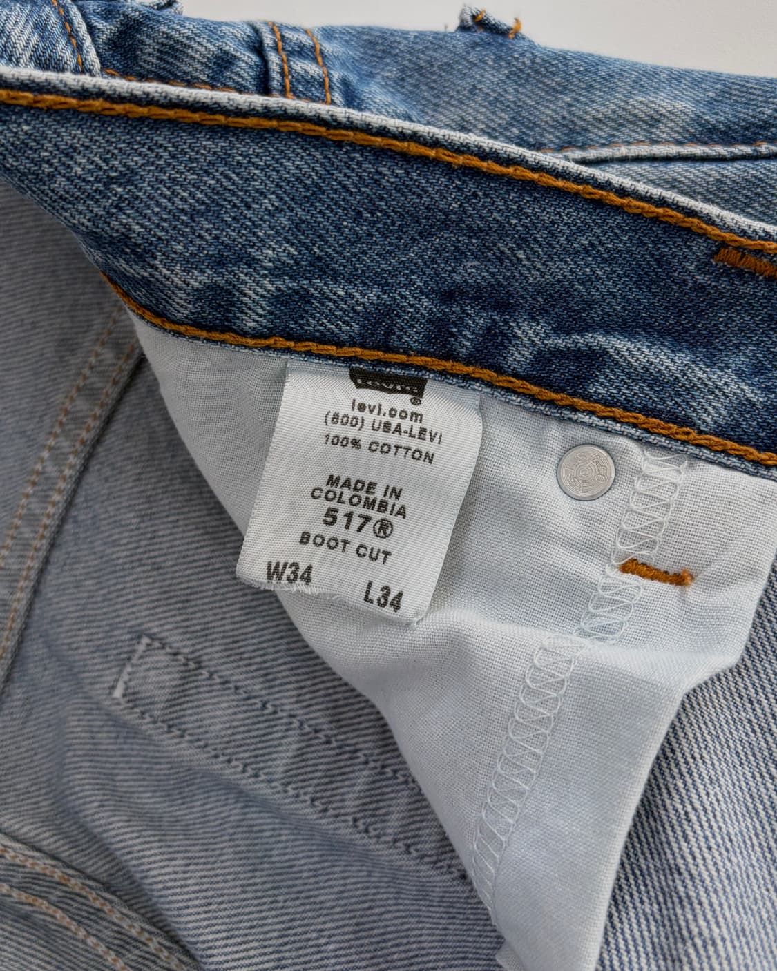 [34인치]리바이스 00s 517 부츠컷 데님 팬츠 상품이미지7
