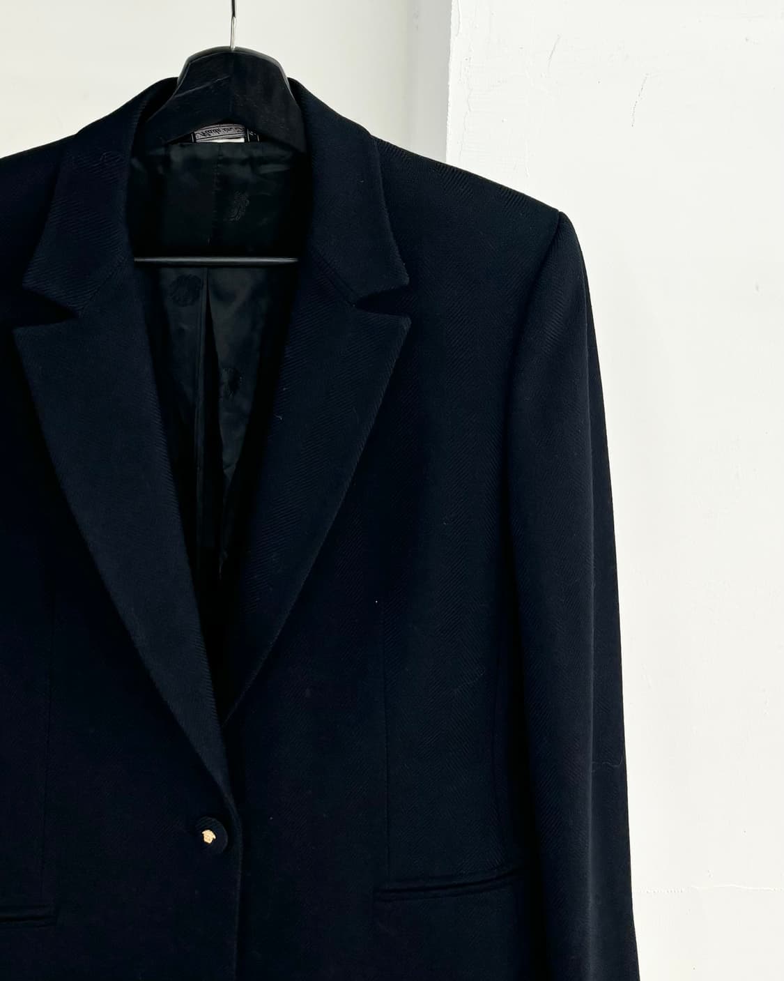 지아니 베르사체 블랙 싱글버튼 블레이저 자켓 상품이미지4