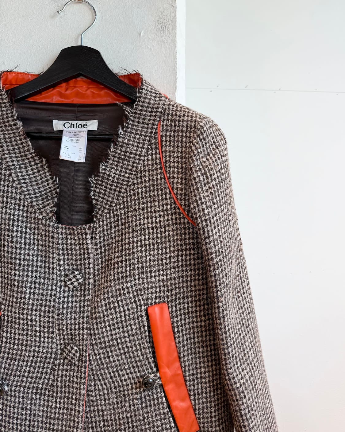 끌로에 브라운 하운드투스 알파카울 자켓  상품이미지5