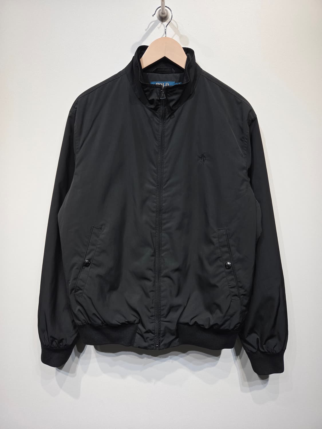 폴로 랄프로렌 블랙 블루종 자켓_M 상품이미지2