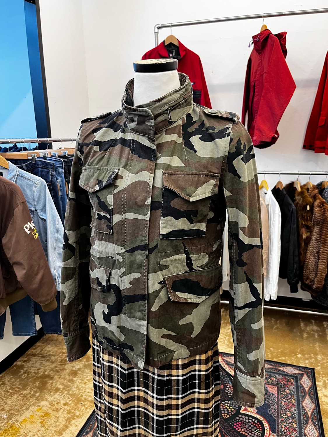 Apart By Lowrys 카모플라주 M-65 필드 자켓 상품이미지1