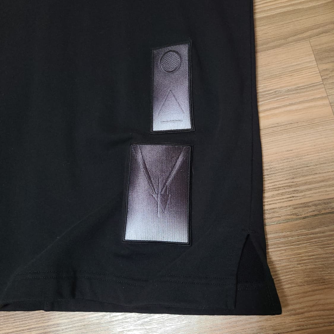 (100) 지오송지오 송지오 옴므 블랙 긴팔 티셔츠 맨투맨 상품이미지3