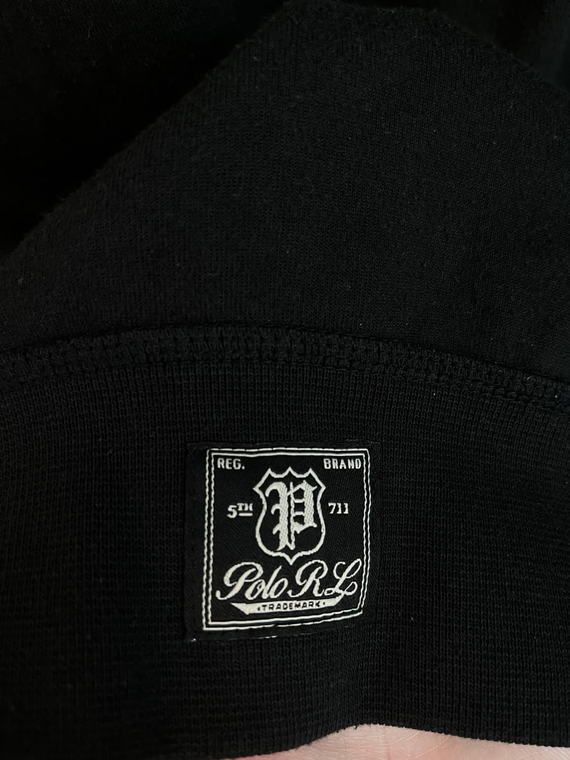 폴로 랄프로렌 P로고 크루넥 맨투맨 티셔츠 (M) 상품이미지5