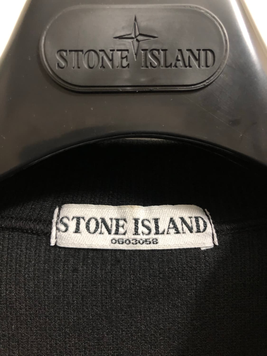 [S] 05‘스톤아일랜드 후드집업 울자켓 블랙  상품이미지7