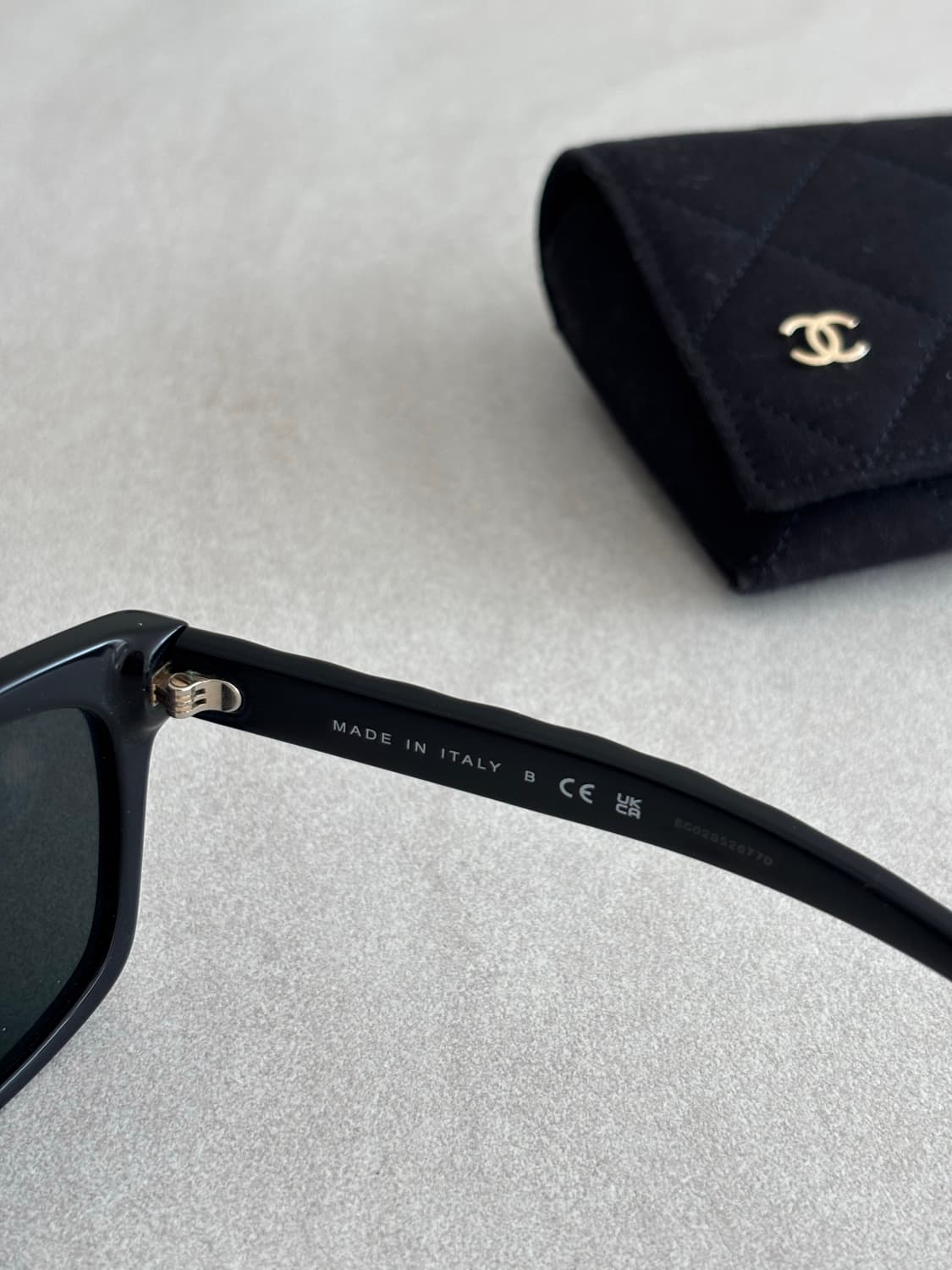 정품 샤넬 선글라스 블랙 5484-A 상품이미지4