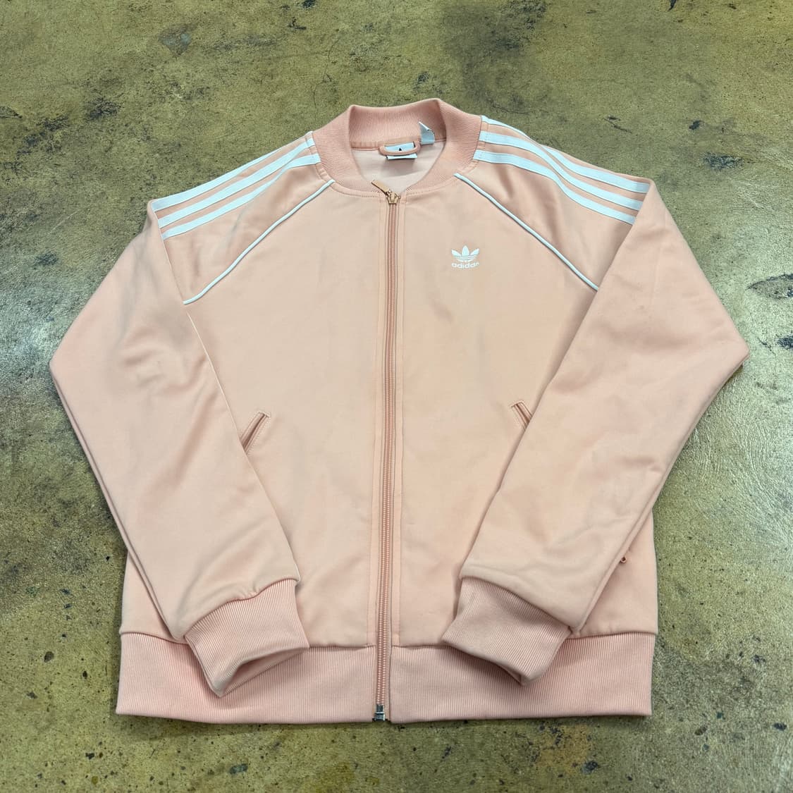 아디다스 딸기우유 핑크 슈퍼스타 져지 트랙탑  상품이미지2