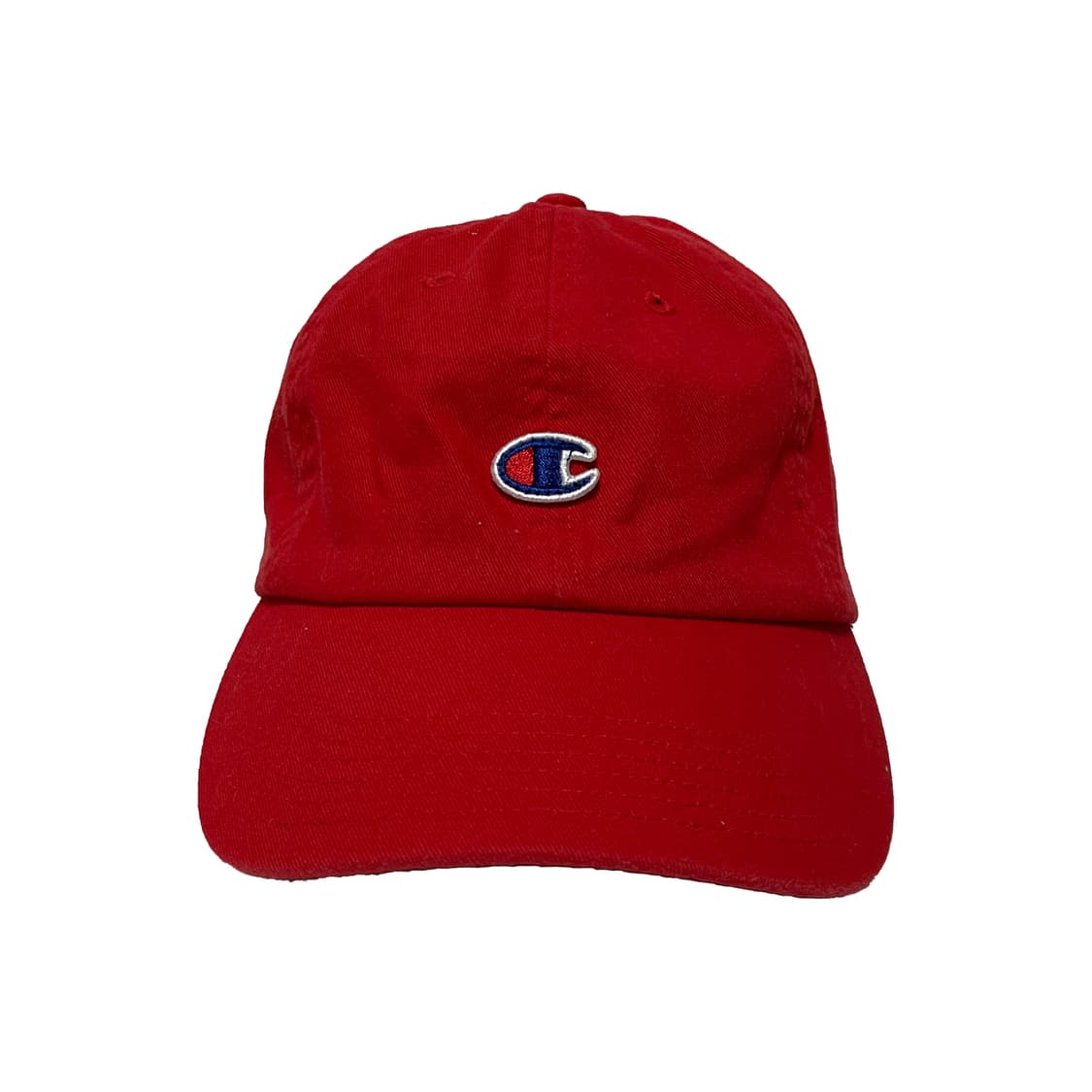 챔피온 레드 볼캡 모자 상품이미지1