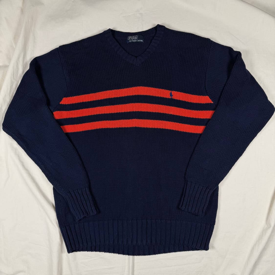 폴로 랄프로렌 브이넥 니트 상품이미지1