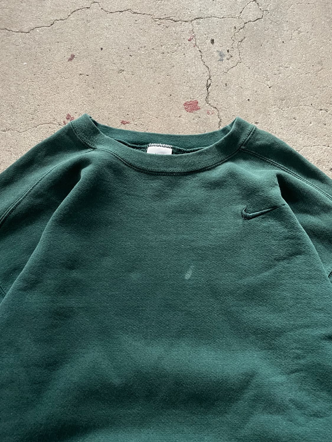 USA Made)90s Nike Swoosh Forest Green 상품이미지2