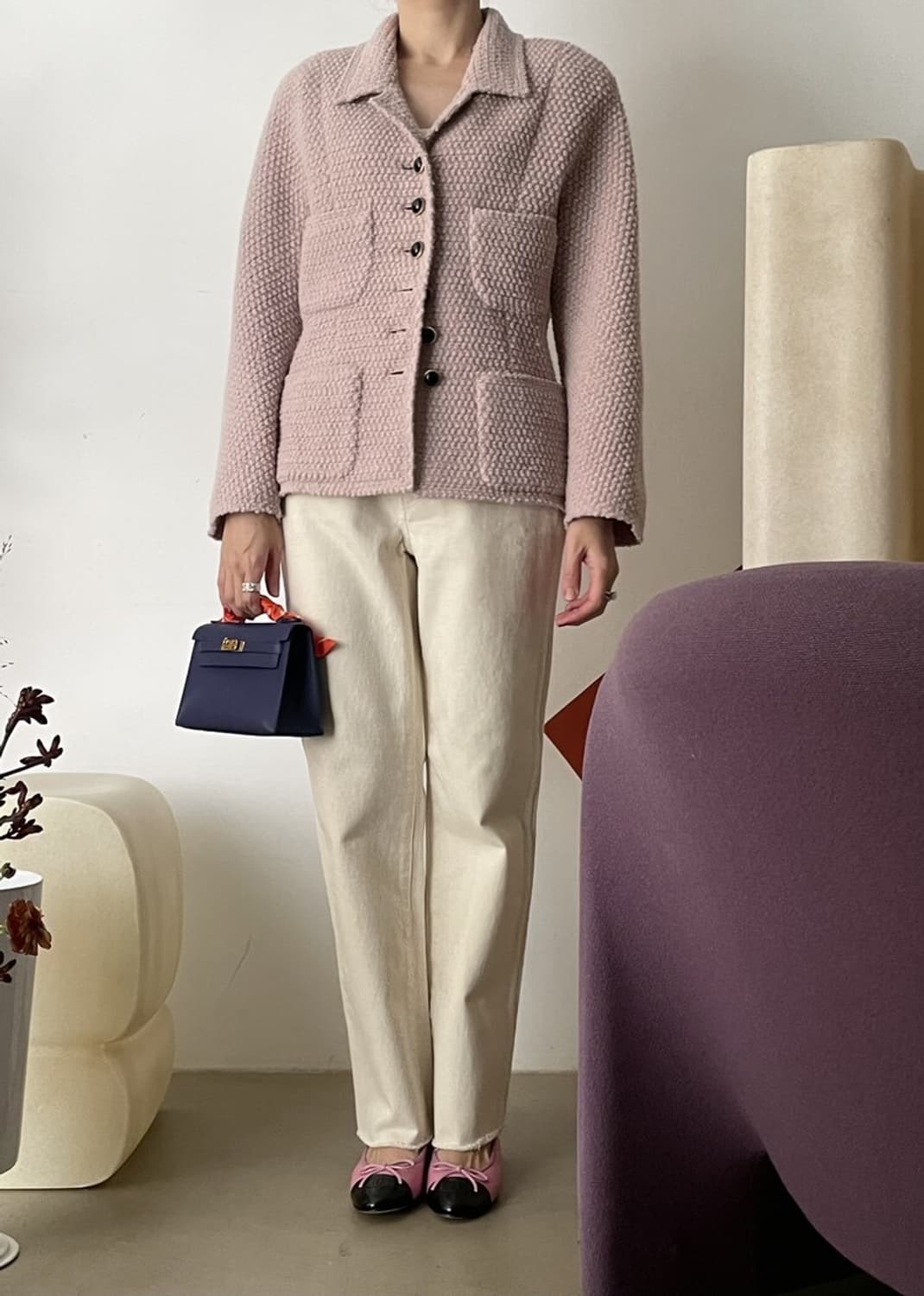 쎄모먼 Layla 트위드 자켓  상품이미지3