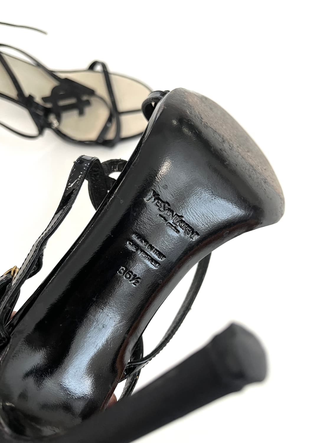 생로랑 레더 히어로 샌들 힐 상품이미지8