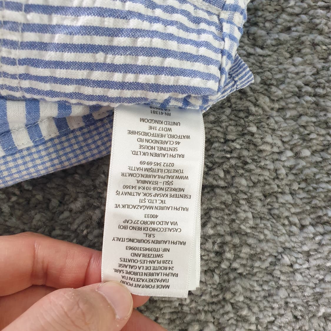 [무료배송] POLO RALPH LAUREN 반팔 셔츠 상품이미지5