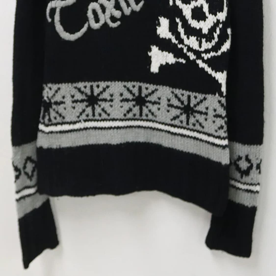 L.A. 고스로리 울 혼방 스컬 가디건 62254 상품이미지8