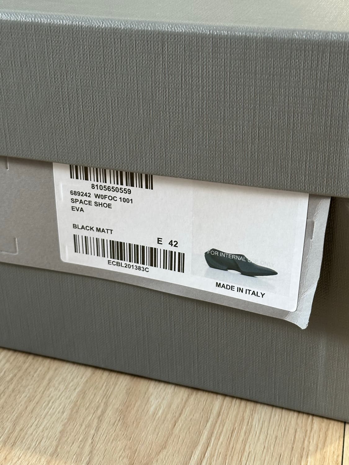 발렌시아가 스페이스 슈 매트 블랙 무광 42 상품이미지10