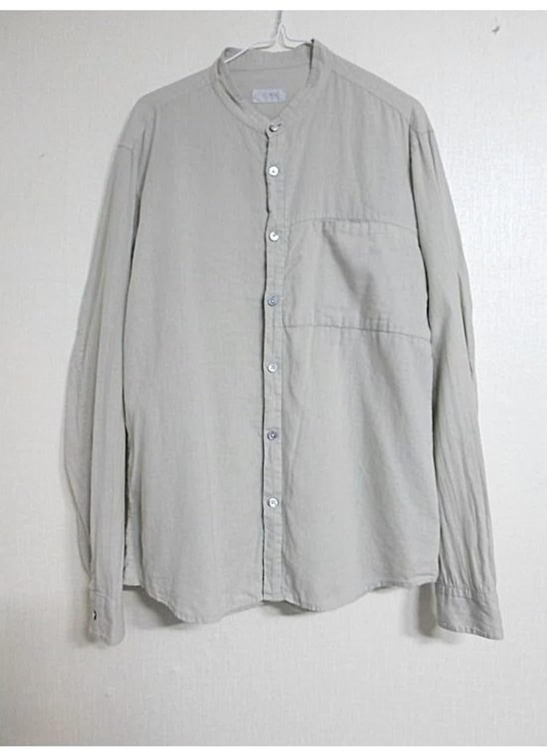 타임 정품 마소재 남방105사이즈 상품이미지1