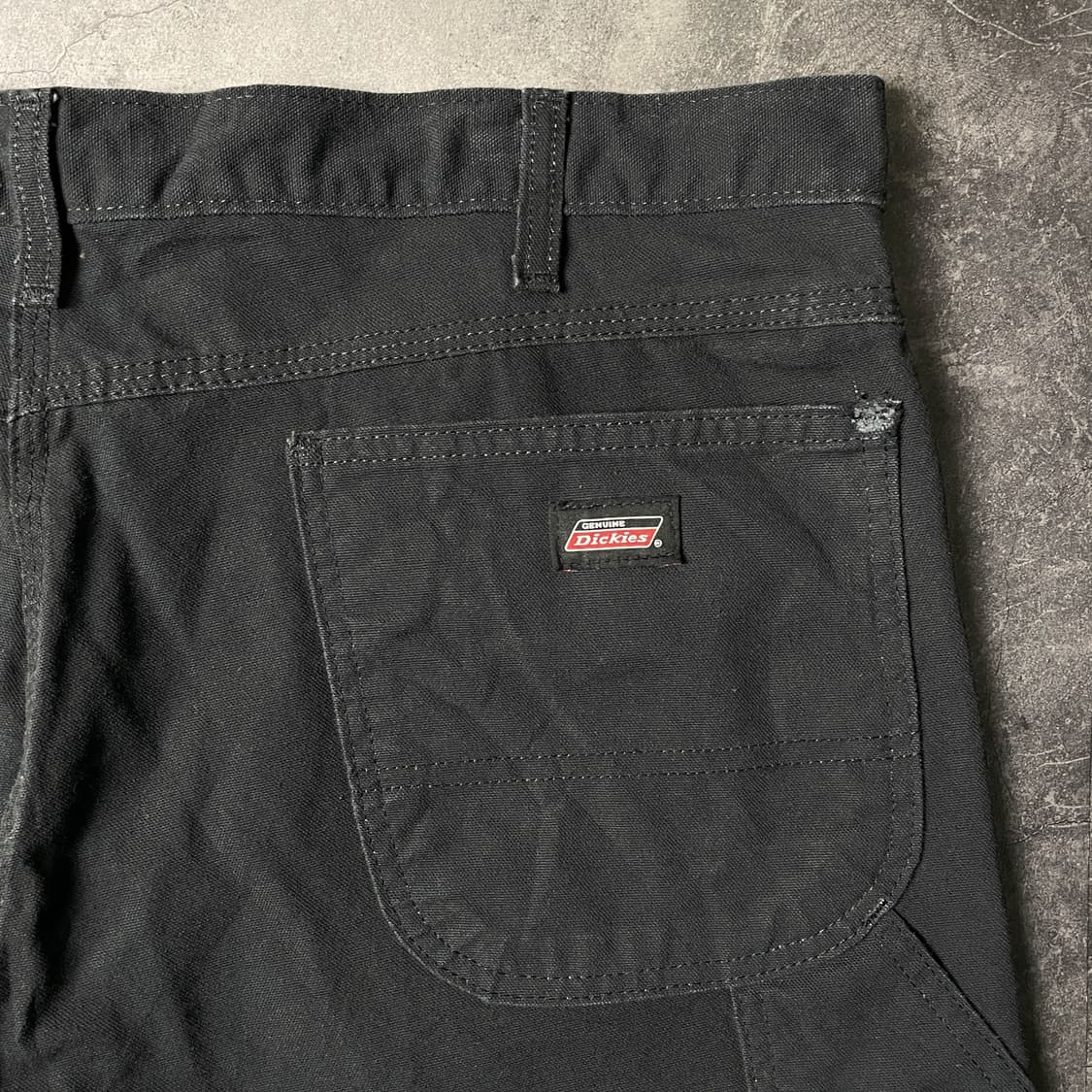 DICKIES 디키즈 빈티지 블랙 카펜터 워크 팬츠 A00896 상품이미지7