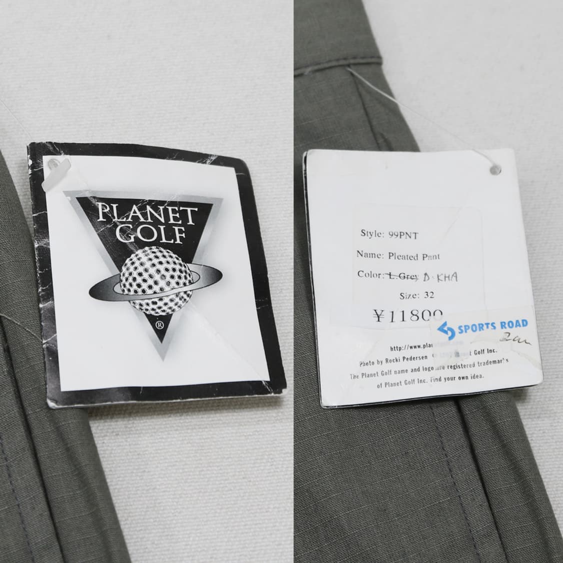 (착용컷) PLANET GOLF 립스탑 팬츠 (남성용 31.5) 상품이미지5