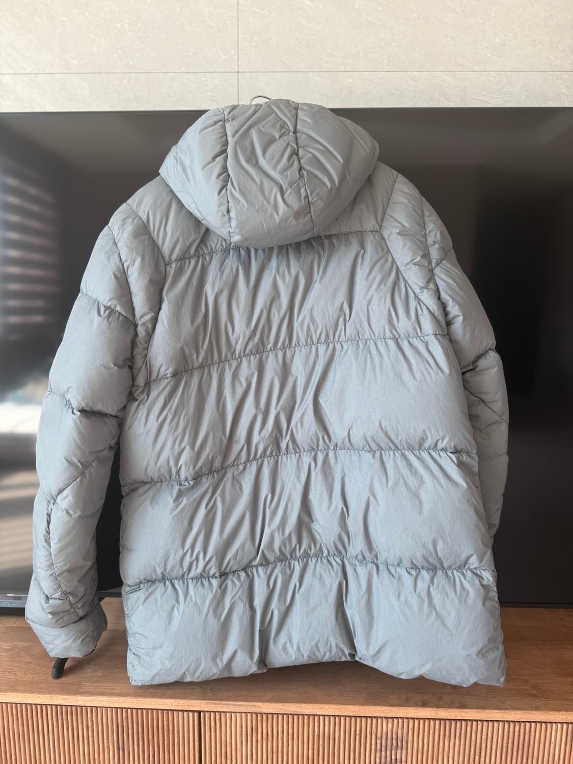 스톤아일랜드 크링클 랩스 NY 다운 자켓 L(100) 사이즈 상품이미지3