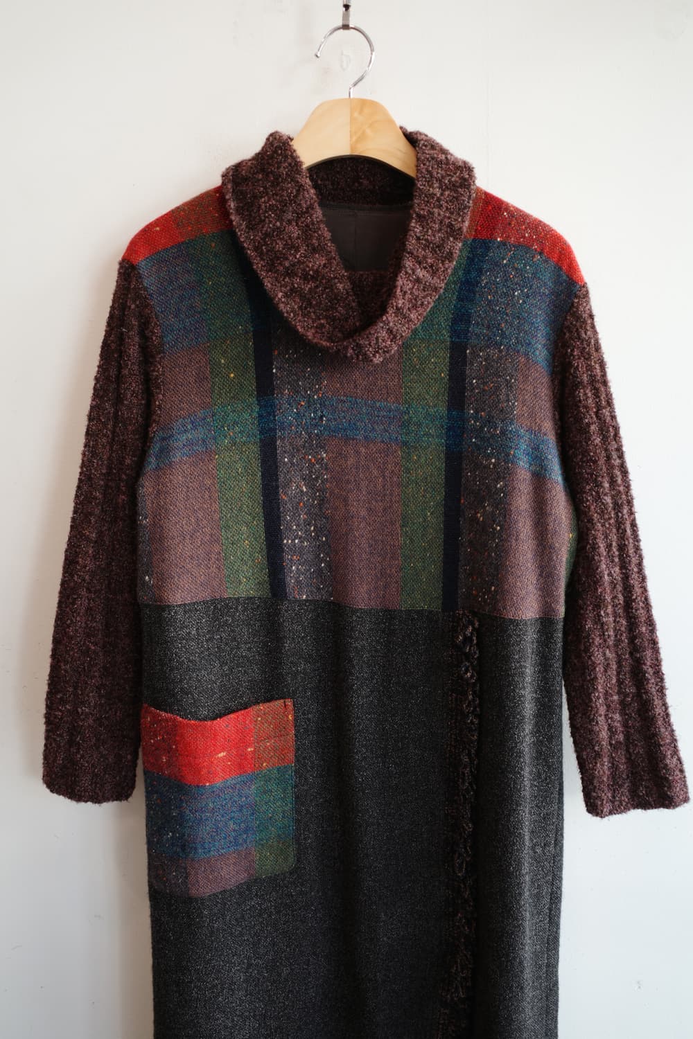 Japan brand 크레이지 패턴 울 원피스  상품이미지2