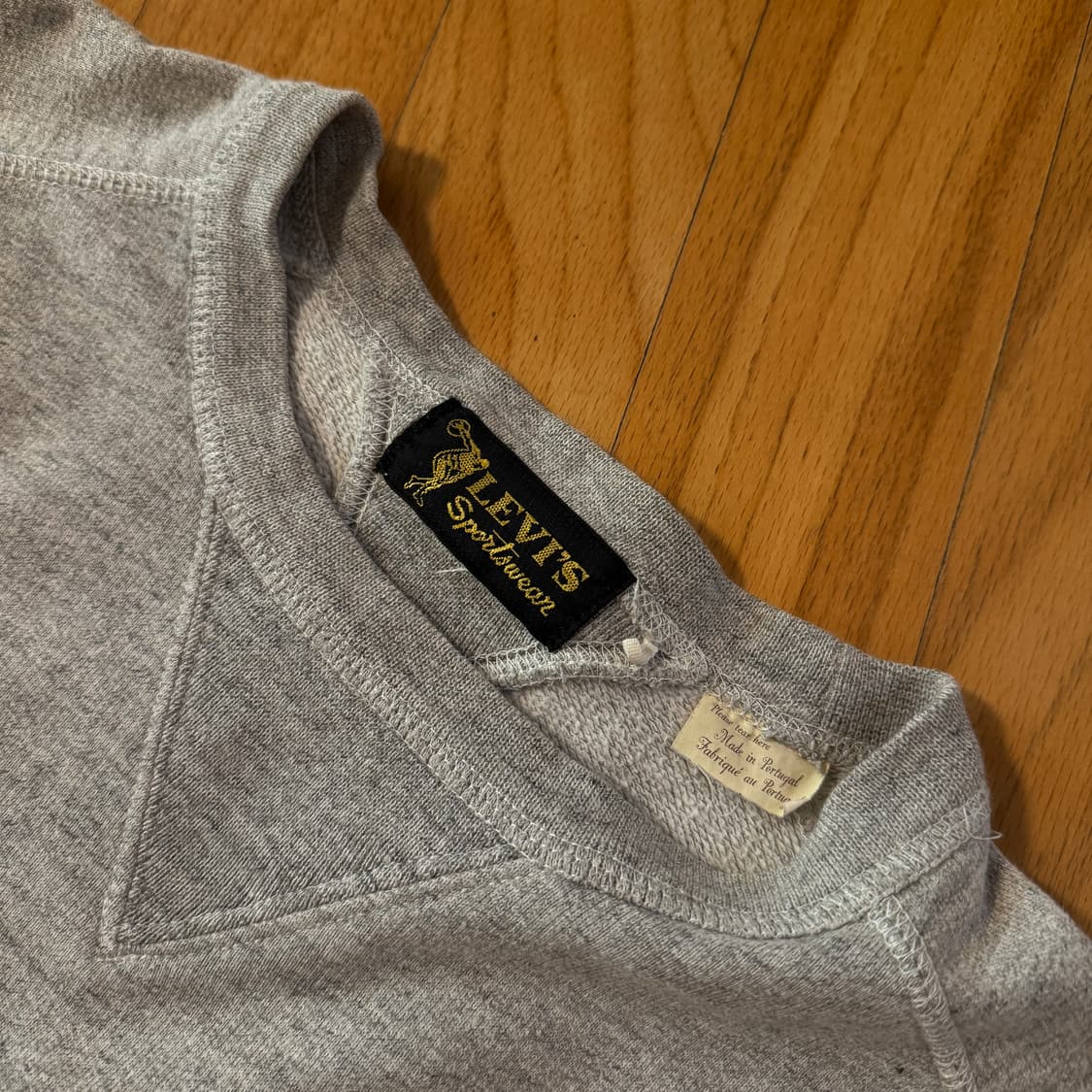 리바이스 LVC 크루넥 그레이 M 상품이미지5