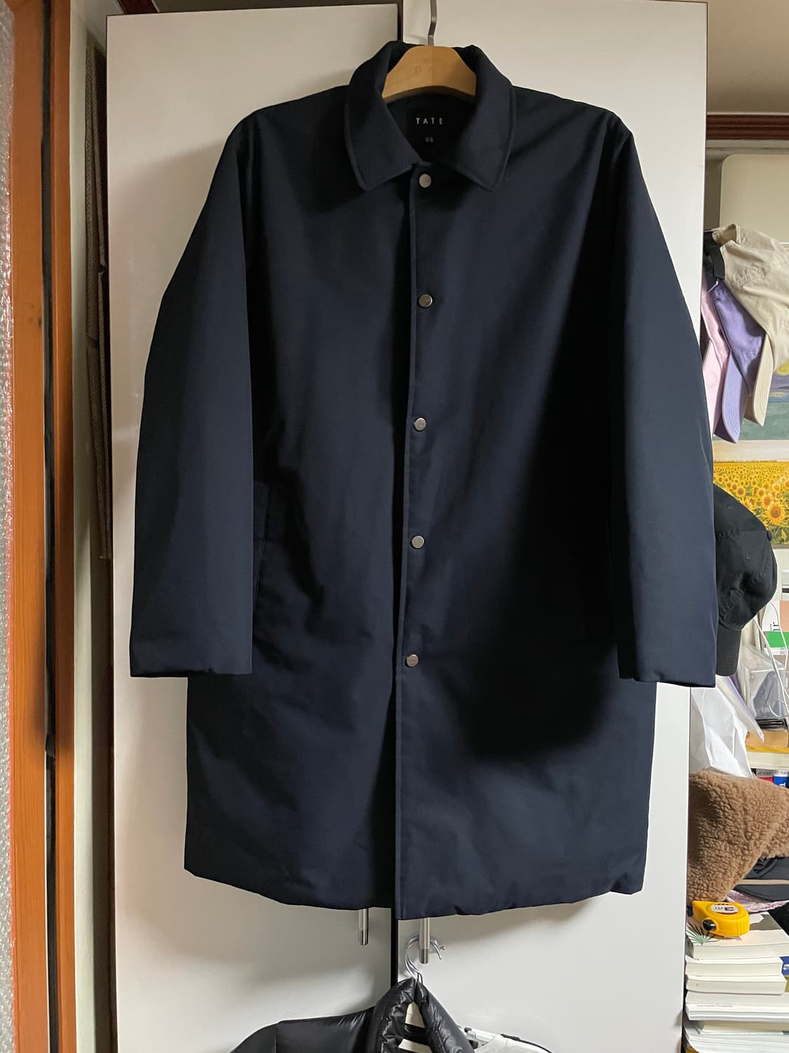 TATE 테이트 덕다운 패딩 코트 네이비 상품이미지1