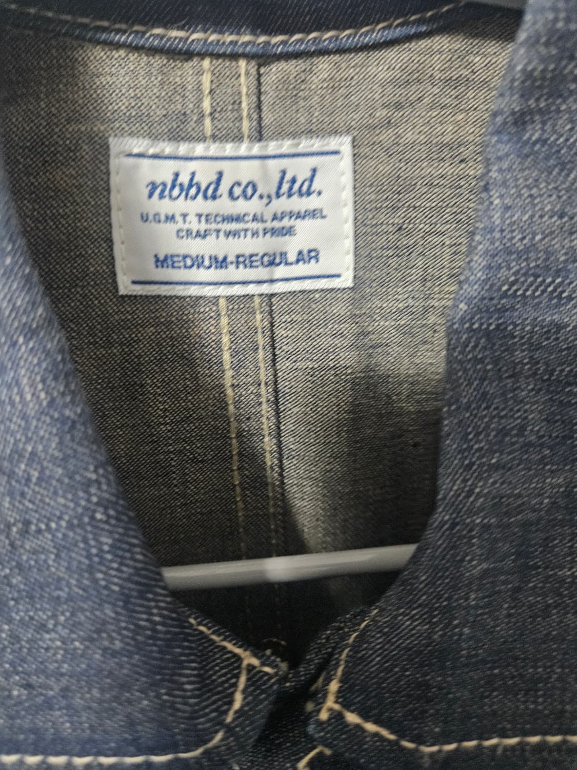 네이버후드 데님 워크 자켓 상품이미지3