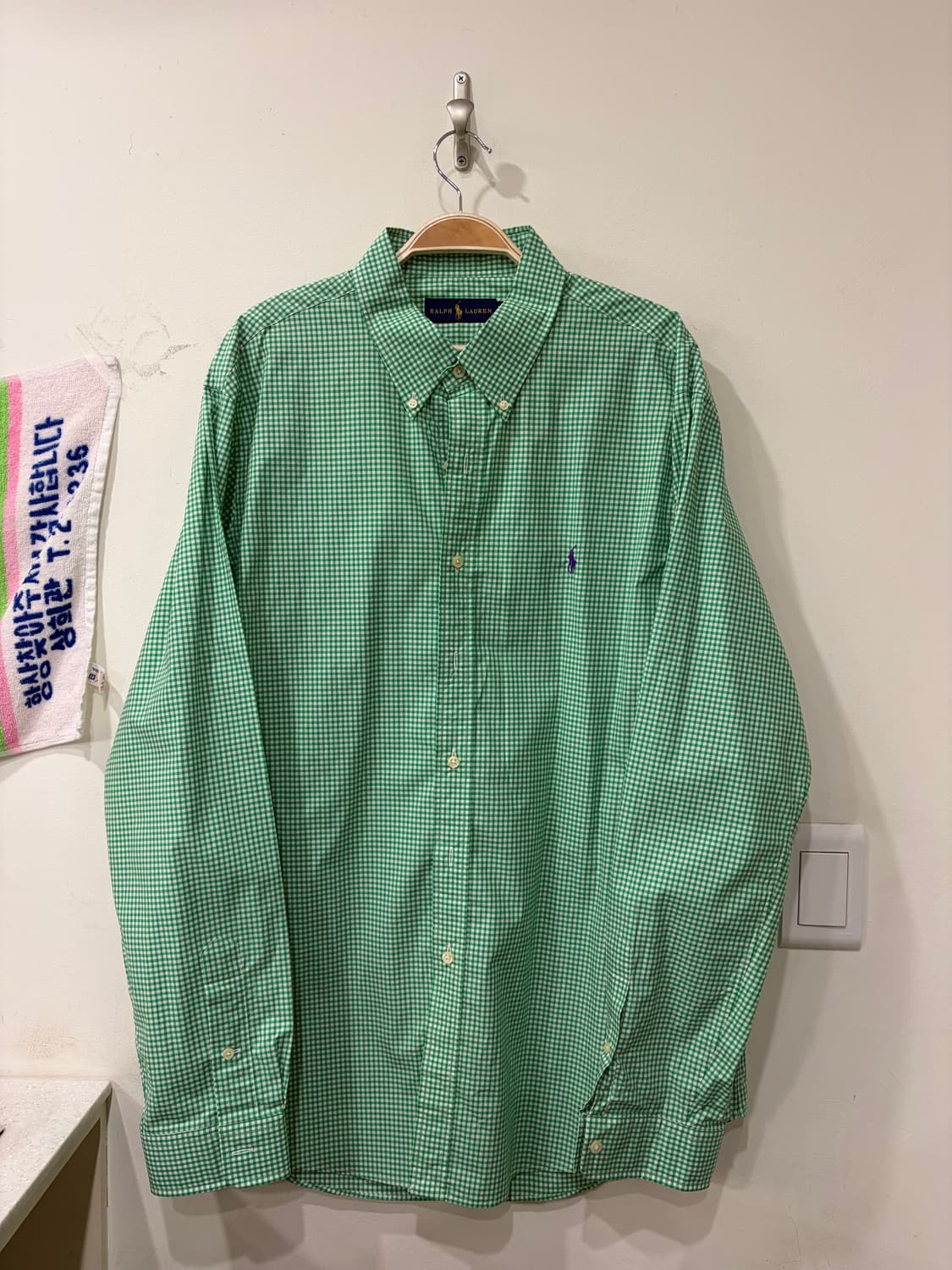 139. 폴로 체크 셔츠 상품이미지1