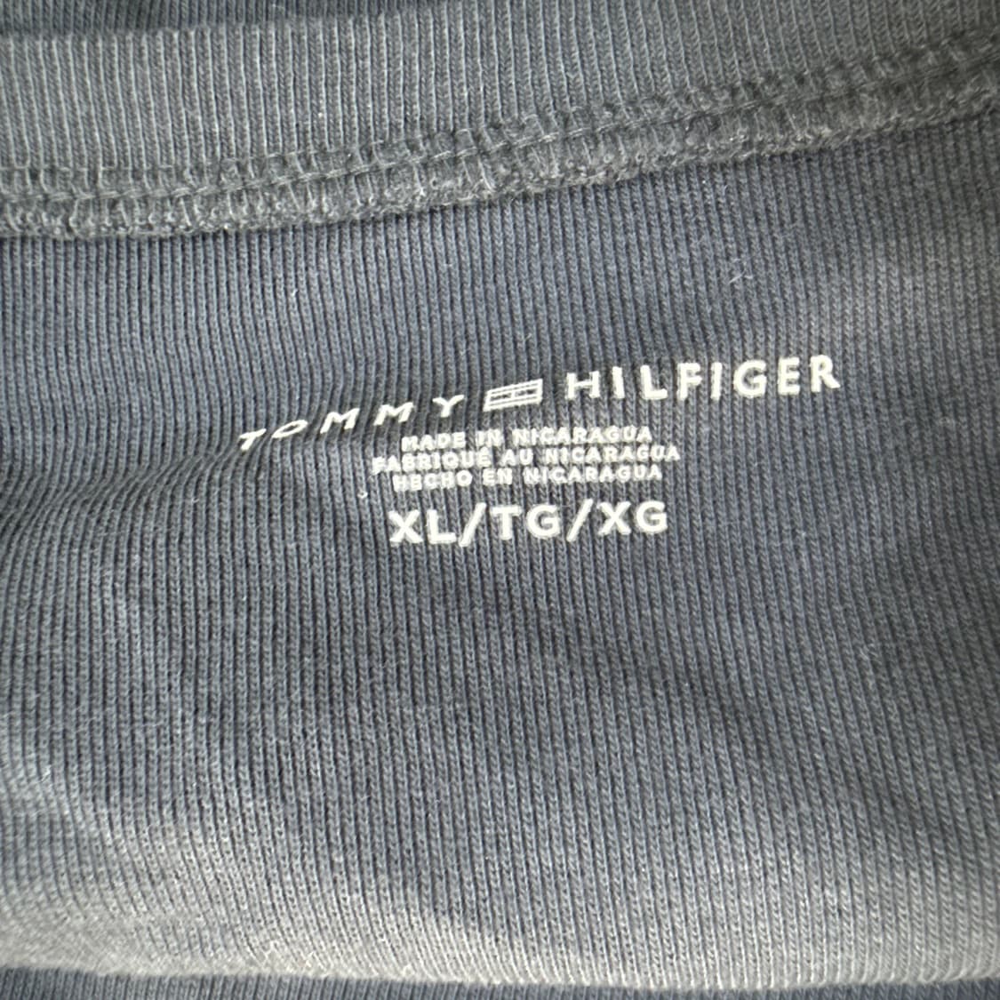 XL 타미힐피거 스몰로고 긴팔 티셔츠 0326T 상품이미지3